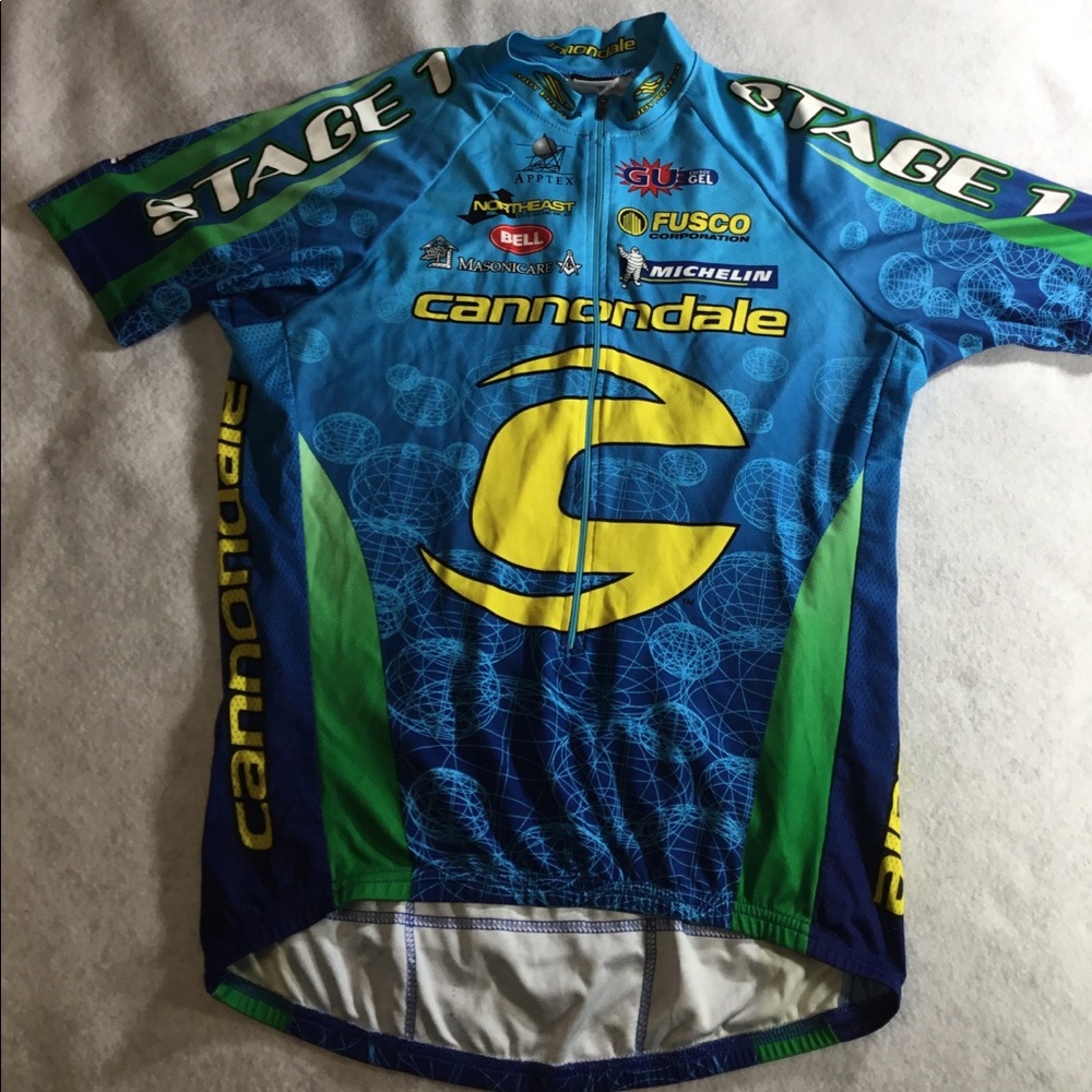 Cannondale Men’s Vintage Cycling Jersey SZ L
